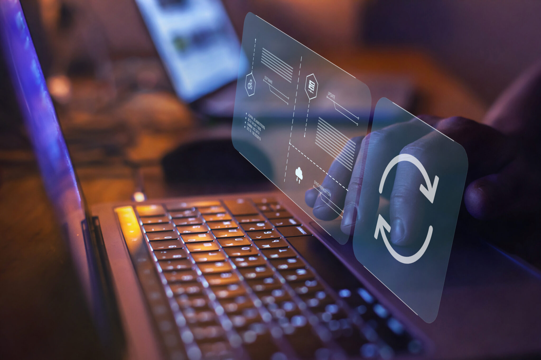 image of hand writing letter