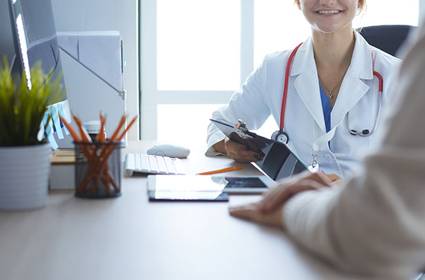 image of hand writing letter